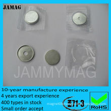 magnet buttons transparent 15mm